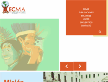 Tablet Screenshot of ecmia.org